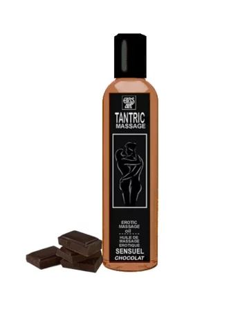 EROS ART ACEITE MASAJE TANTRICO NATURAL Y AFRODISiACO CHOCOLATE 100ML