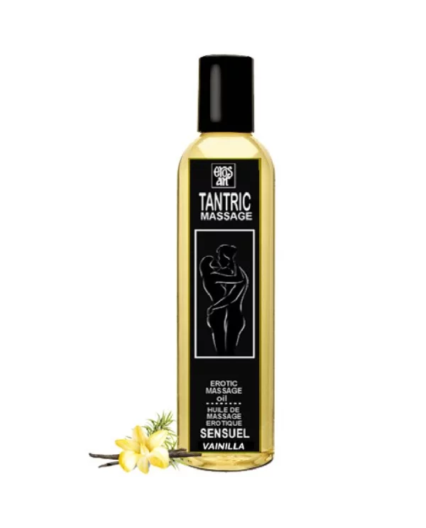 EROS ART ACEITE MASAJE TANTRICO NATURAL Y AFRODISiACO VAINILLA 30ML