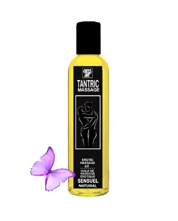 EROS ART ACEITE MASAJE TANTRICO NATURAL Y AFRODISiACO NEUTRAL 200ML