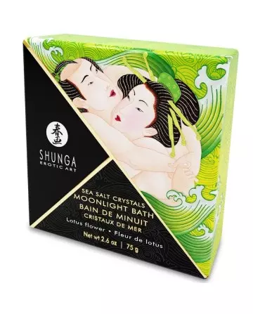 SHUNGA SALES DE BANO AROMATIZADAS LOTUS 75GR