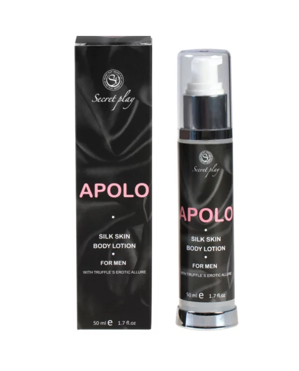 SECRETPLAY APOLO LOCION PIEL DE SEDA PARA HOMBRES 50 ML