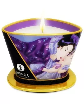 SHUNGA MINI CARESS BY CANDELIGHT VELA MASAJE FRUTAS EXÓTICAS 170ML