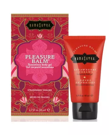 KAMASUTRA BALSAMO PLACER ESTIMULANTE SABOR SUENOS DE FRESA 50ML