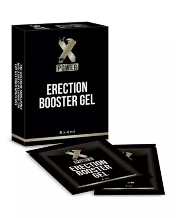 XPOWER ERECTION BOOSTER GEL POTENCIADOR ERECCION 6 X 4 ML