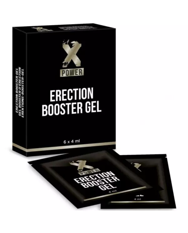 XPOWER ERECTION BOOSTER GEL POTENCIADOR ERECCION 6 X 4 ML