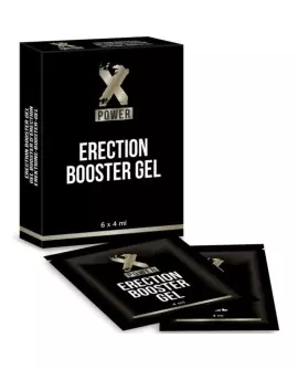 XPOWER ERECTION BOOSTER GEL POTENCIADOR ERECCION 6 X 4 ML