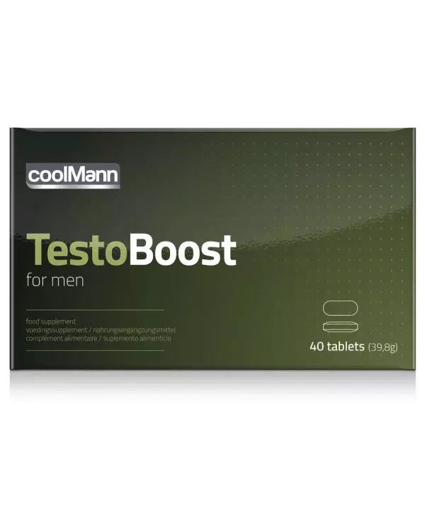 COOLMANN TESTO BOOST POTENCIADOR CON TRIBULUS TERRESTRIS 40 TABS