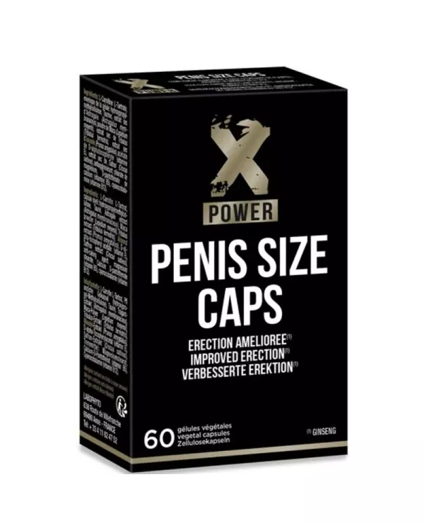 XPOWER PENIS SIZE CAPS MEJORA DE LA ERECCIoN 60 CAP