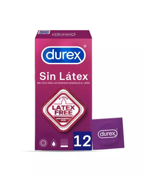 DUREX PRESERVATIVOS SIN LATEX 12 UDS