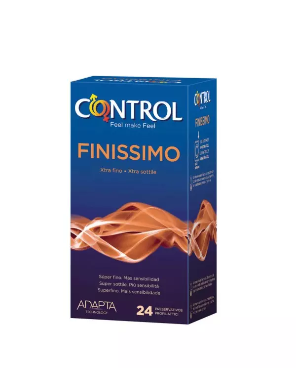 CONTROL FINISSIMO PRESERVATIVOS 24 UNIDADES