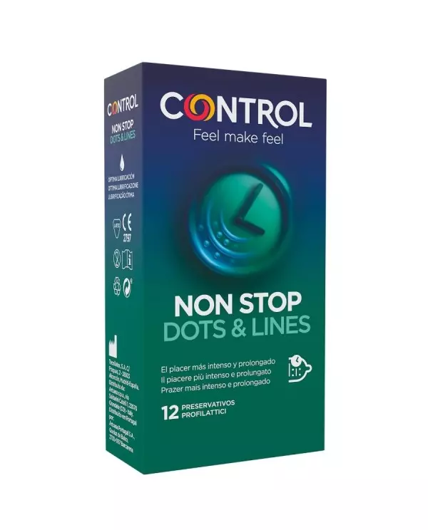 CONTROL NONSTOP PUNTOS Y ESTRIAS 12 UNID