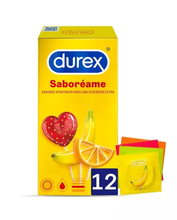 DUREX SABOREAME 12 UNIDADES