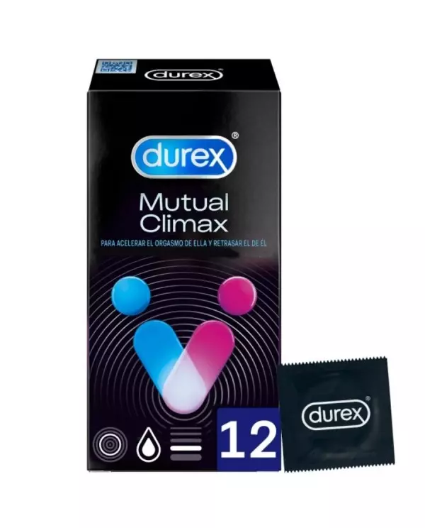 DUREX CLIMAX MUTUO 12 UDS