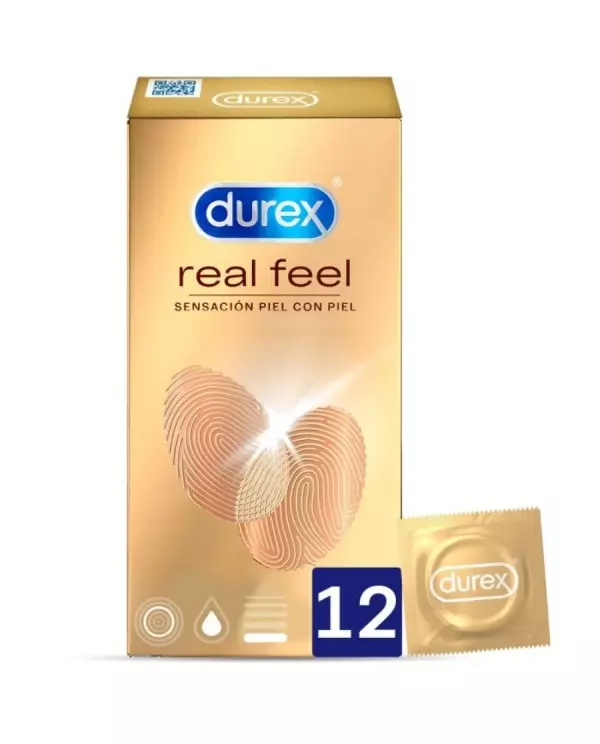 DUREX REAL FEEL 12 UDS