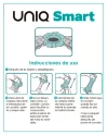 UNIQ SMART PRE ERECCIoN PRESERVATIVO SIN LATEX 3UDS