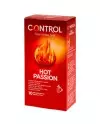 CONTROL HOT PASSION PRESERVATIVOS EFECTO CALOR 10 UNIDADES