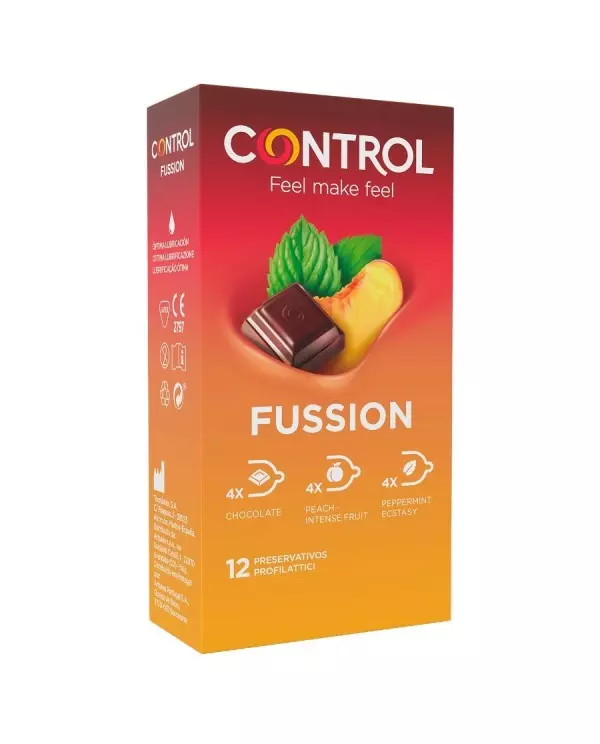 CONTROL FUSSION PRESERVATIVOS 12 UNIDADES