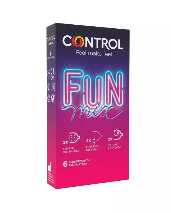 CONTROL FEEL FUN MIX 6 UDS