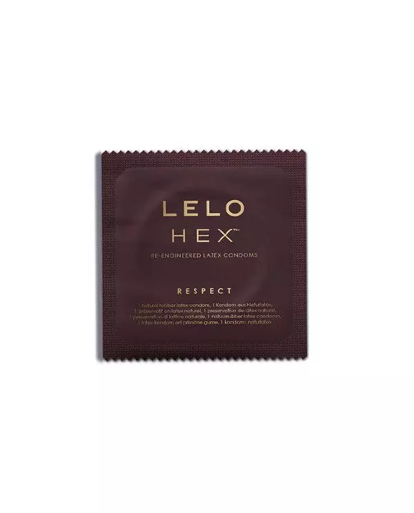 LELO HEX CONDOMS RESPECT XL 12 PACK