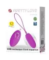 PRETTY LOVE JOANNA HUEVO VIBRADOR CONTROL REMOTO 12 MODOS