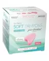 SOFT TAMPONS TAMPONES ORIGINALES MINI LOVE 3UDS