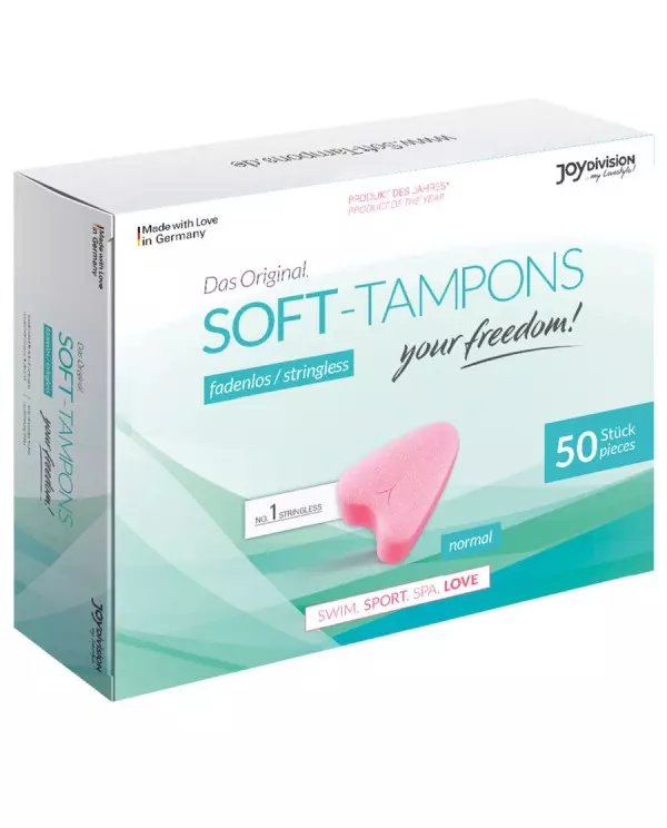 SOFT TAMPONS TAMPONES ORIGINALES LOVE 50UDS