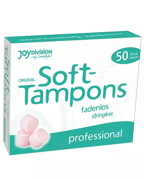 SOFT TAMPONS TAMPONES ORIGINALES PROFESSIONAL 50UDS