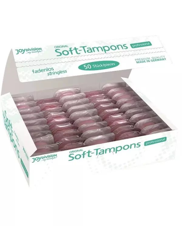 SOFT TAMPONS TAMPONES ORIGINALES PROFESSIONAL 50UDS