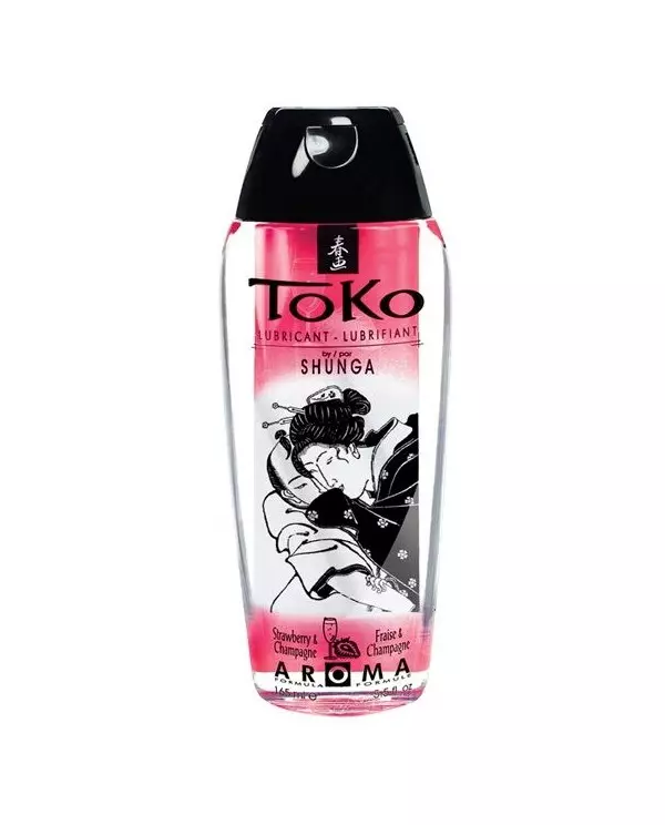 SHUNGA TOKO AROMA LUBRICANTE FRESAS CON CAVA