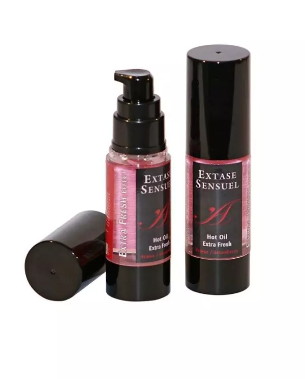 EXTASE SENSUEL ACEITE DE MASAJE EFECTO EXTRA FRESH FRESA 30ML