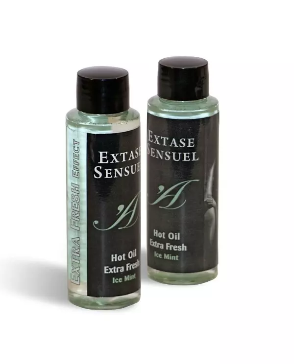 EXTASE SENSUEL ACEITE DE MASAJE EFECTO EXTRA FRESH HIELO 100ML