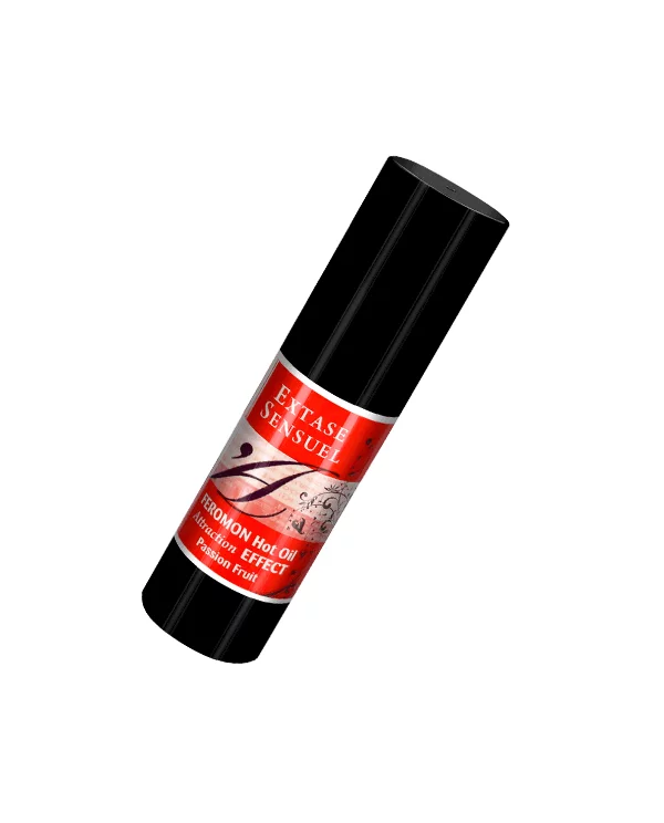 EXTASE SENSUEL ACEITE DE MASAJE EFECTO CALOR CON FEROMONAS FRUTA DE LA PASION 30ML