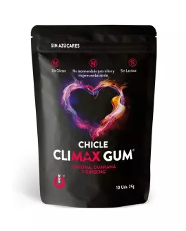 WUG GUM CHICLE CLIMAX 10 UDS