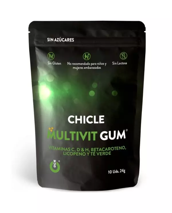 WUG CHICLE MULTIVIT GUM 10UDS