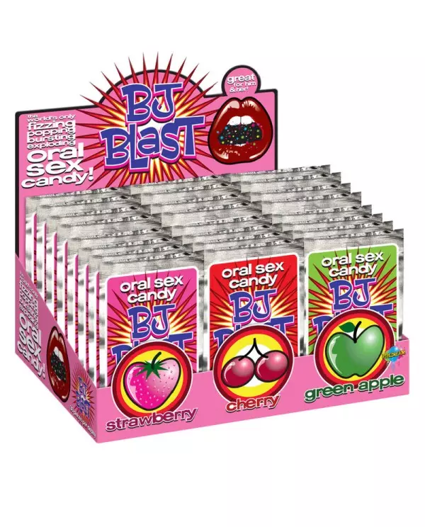 PIPEDREAMS BJ BLAST CARAMELO SEXO ORAL SURTIDO DISPLAY 36 UDS