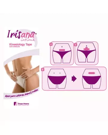 IRISANA CINTA AUTOADHESIVA PARA DOLORES MENSTRUALES