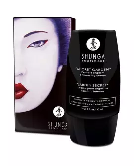 SHUNGA CREMA ORGASMO FEMENINO INTENSO JARDIN SECRETO.