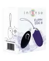 INTENSE FLIPPY II HUEVO RECARGABLE REMOTO LILA