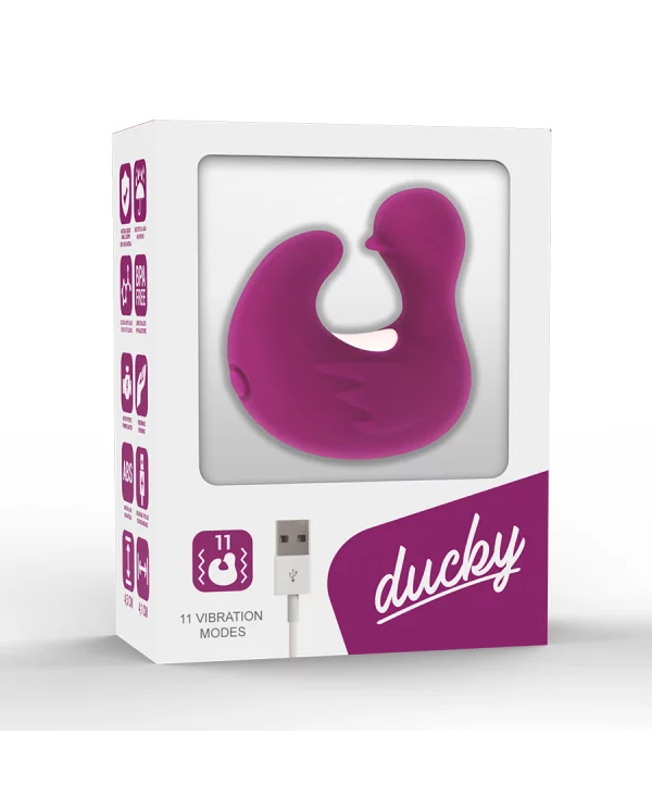 COVERME DEDAL ESTIMULADOR DE SILICONA RECARGABLE DUCKYMANIA