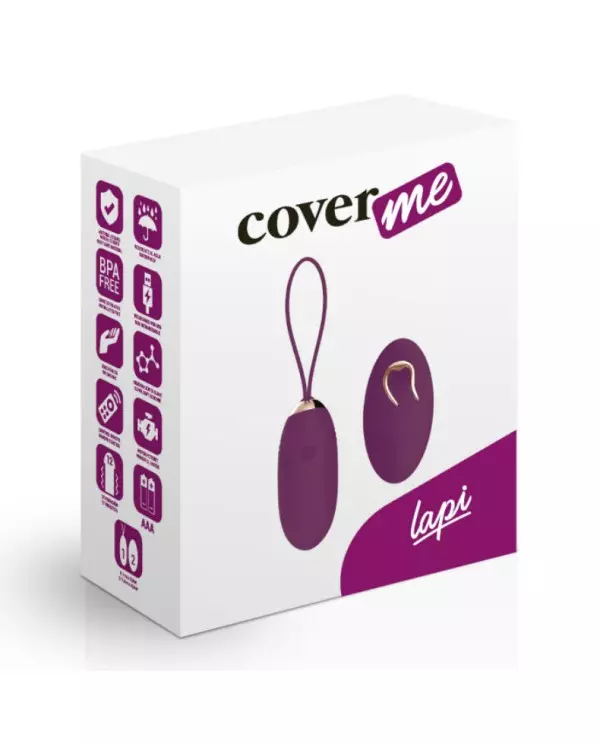 COVERME HUEVO CONTROL REMOTO LAPI LILA