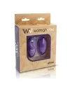 WOMANVIBE ALSAN HUEVO CONTROL REMOTO NEGRO SILICONA PURPLE