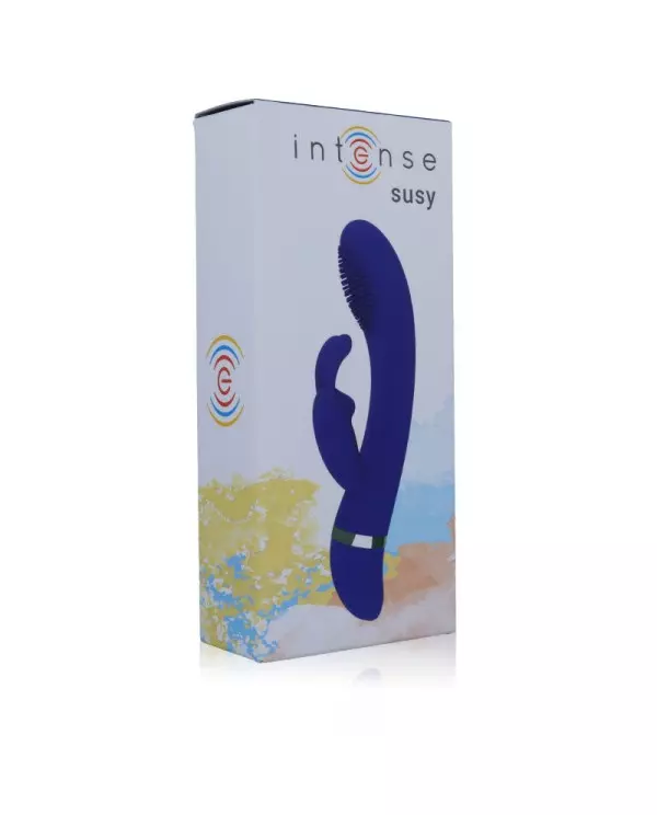 INTENSE SUSY VIBRADOR OSCILANTE SILICON RABBIT LILA