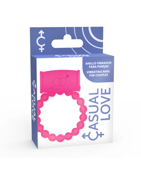 CASUAL LOVE 25 ANILLO VIBRADOR ROSA