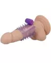 CASUAL RING FUNDA PENE VIBRADOR LILA