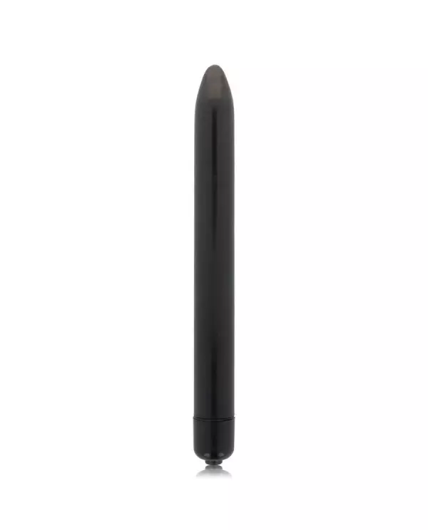 GLOSSY SLIM VIBRADOR NEGRO