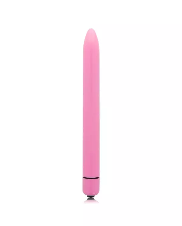 GLOSSY SLIM VIBRADOR ROSA INTENSO