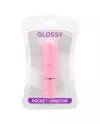 GLOSSY POCKET VIBRADOR ROSA INTENSO