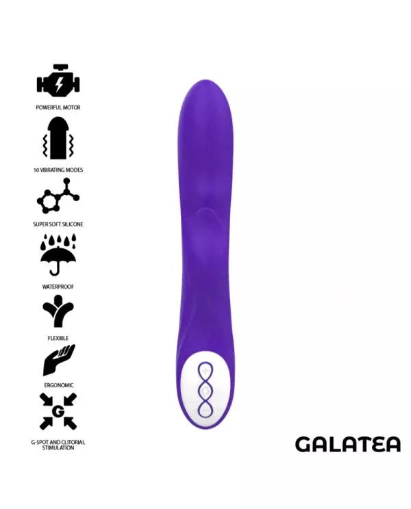 GALATEA GALO VIBRADOR LILA COMPATIBLE CON WATCHME WIRELESS TECHNOLOGY