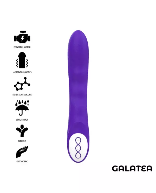 GALATEA DANTE VIBRADOR LILA COMPATIBLE CON WATCHME WIRELESS TECHNOLOGY