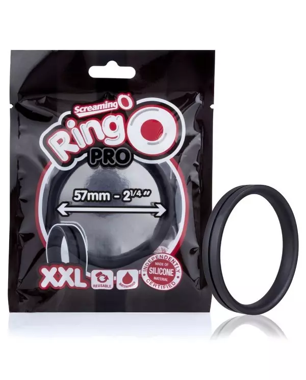 SCREAMING O ANILLO POTENCIADOR RINGO PRO XL NEGRO 48MM